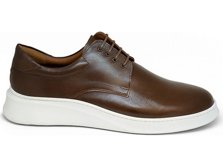Bigshoes KL20716-05 Δερμάτινο Casual Καφέ