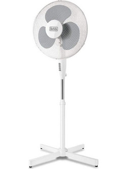 Black & Decker BXEFP40E Ανεμιστήρας Δαπέδου Ορθοστάτης 40cm 40W