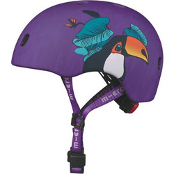 Micro Toucan Παιδικό Κράνος Ποδηλάτου Πόλης Μωβ