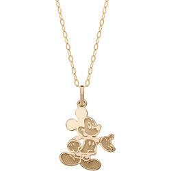 Κολιέ Disney Mickey Mouse από κίτρινο χρυσό Κ9