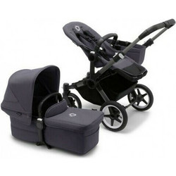 Bugaboo Donkey 5 Mono Complete Καρότσι Μωρού Graphite-Stormy Blue