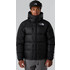 The North Face Himalayan Down Αθλητικό Ανδρικό Μπουφάν Χειμωνιάτικο Puffer Μαύρο Πορτοκαλί NF0A4QYX-ZU3
