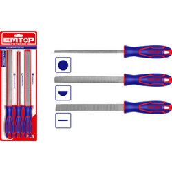 EMTOP ΣΕΤ 3ΤΜΧ ΕΠΑΓΓΕΛΜΑΤΙΚΕΣ ΛΙΜΕΣ ΞΥΛΟΥ 200MM ESFSW0301