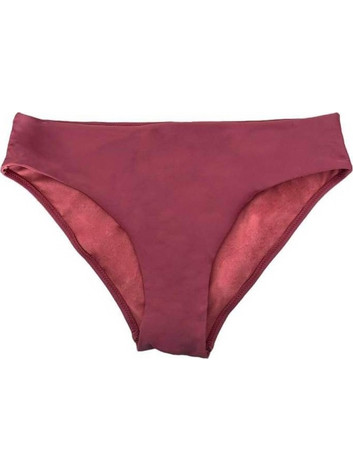 Γυναικείο Basic Plus Size Μπικίνι Σλιπ σε Σκούρο Ροζ χρώμα Σκούρο Ροζ