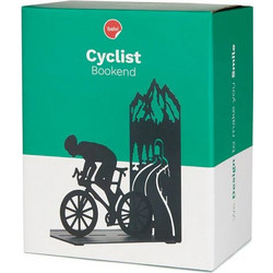 Βιβλιοστάτης από Μέταλλο Cyclist σε Μαύρο χρώμα 27811 Balvi