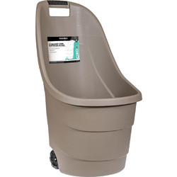 KRAUSMANN ΚΟΥΒΑΔΕΣ ΚΗΠΟΥ ΜΕ ΡΟΔΕΣ 60lt GARDEN - Καραμελέ