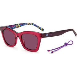 Missoni MMI0089/S 8CQ/U1 Γυναικεία Γυαλιά Ηλίου Τετράγωνα Κοκάλινα Ροζ με Καφέ Polarized Φακό