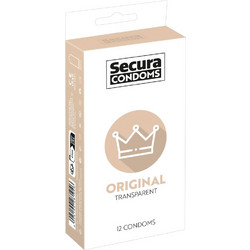Secura Original Transparent Προφυλακτικά με Λιπαντικό 12τμχ