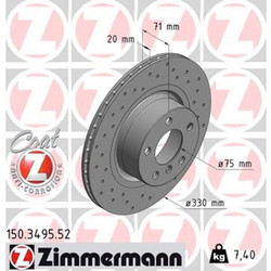 Zimmermann Δισκόπλακα - 150.3495.52