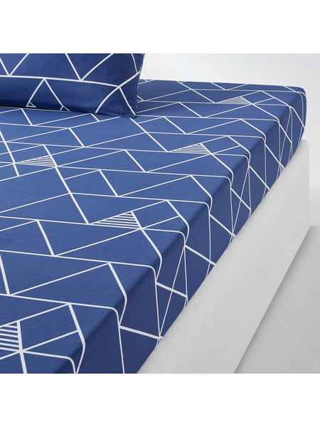 Βαμβακερό σεντόνι με λάστιχο 90x190 cm