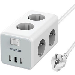 Πολύπριζο Tessan TS306 6 Θέσεων