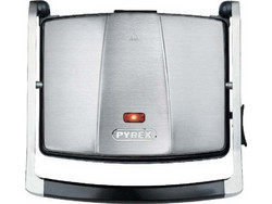 Pyrex SB-240 Τοστιέρα Γκριλιέρα με Αποσπώμενες Πλάκες για 2 Τοστ 2000W