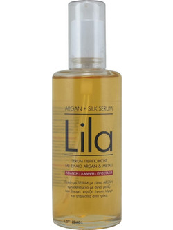 Dafnis Lila Argan Oil & Silk Argan Λάδι Μαλλιών 100ml
