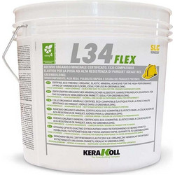 Κόλλα Ξύλινων Δαπέδων Παρκέ Kerakoll L34 flex 16kg - SLC-L34-FLEX