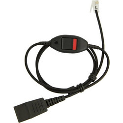 QD MUTE CABLE, STRAIGHT 0.8m, QD TO MOD 4/4