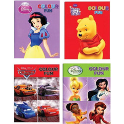 Disney colouring fun 4σχέδια 21x29εκ. 32φύλ