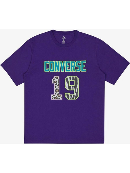 CONVERSE Men Mascot Tee - PURPLE - 10017496-A01