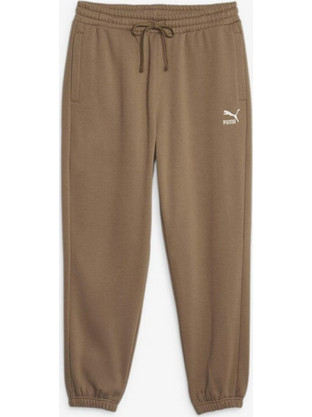 Puma Ανδρικό Παντελόνι Φόρμας με Λάστιχο Καφέ 535597-93