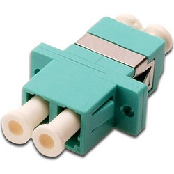 COUPLER LC DUPLEX MULTIMODE OM3