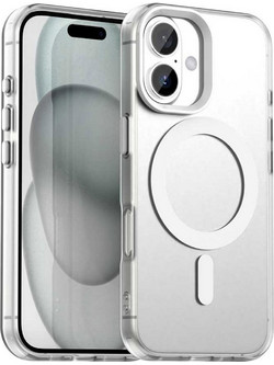 Θήκη iPhone 17 Techsuit CandyCase Σκληρή Ημιδιάφανη με MagSafe - White (5949419313408)