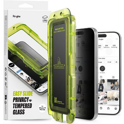 Privacy Τζάμι Προστασίας iPhone 17 Pro Ringke Easy Slide 2-Pack
