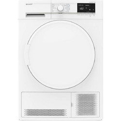 Sharp KD-GCB8S7PW9 Στεγνωτήριο Ρούχων 8kg