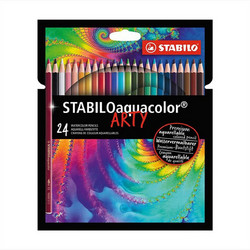 Stabilo Aquacolor Arty Ξυλομπογιές Ακουαρέλας Σετ 24τμχ