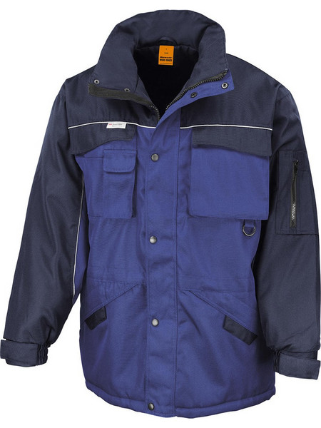 Μπουφάν Ασφαλείας R072X Result Heavy Duty Combo Royal/Navy