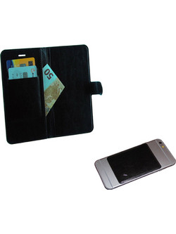 VOLTE-TEL LEATHER LINE BOOK 3M ΘΗΚΗ UNIVERSAL 5.7in-6.3in MAGNET BLACK