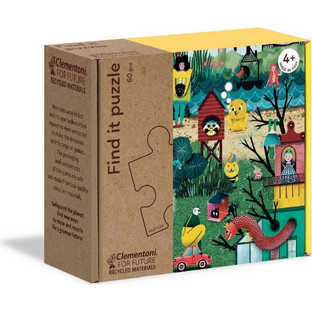 Παιδικό Puzzle Clementoni Find It Puzzle Έλα στον Κήπο μου 33 Κομμάτια