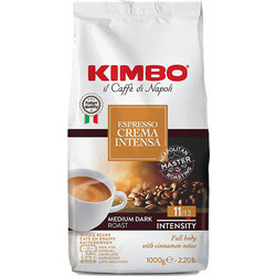 Kimbo Crema Intensa Καφές Espresso σε Κόκκους με Άρωμα 1kg