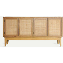 Μπουφές ξύλινος Doazit Kodu Home Design L: 160 cm, W: 40 cm, H: 80 cm