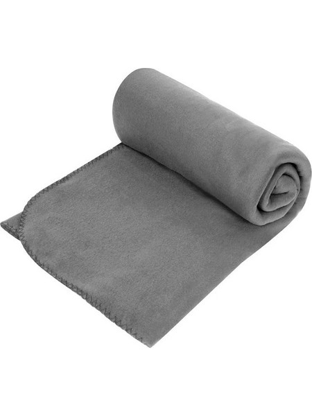 Κουβέρτα Fleece Μονή Γκρι 220x150cm