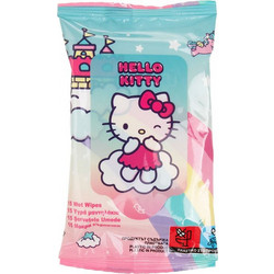 Υγρομάντηλα Ταξιδίου Hello Kitty - 15 τμχ