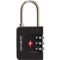 Samsonite 155577-1041 Combilock 3Dial TSA Λουκέτο Συνδυασμού Μαύρο