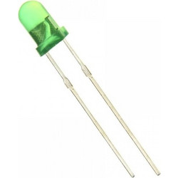 LED 3mm Green Diffused