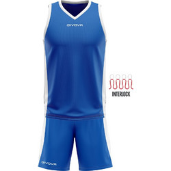 Εμφανίσεις Μπάσκετ GIVOVA Kit Power KITB05 0203 blue/white ΜΠΛΕ ΛΕΥΚΟ