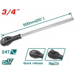 Total Επαγγ. Καστάνια 3/4" / 24t (Tht106346)