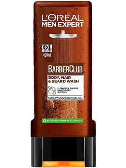 L'Oreal Paris Barber Club Ανδρικό Αφρόλουτρο σε Gel 400ml