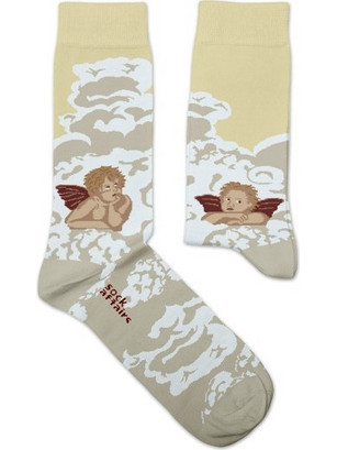 Sock Affairs Sistine Madonna Ανδρικές Κάλτσες Ψηλές με Σχέδια Πολύχρωμες