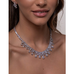 Σετ Κοσμημάτων Teardrop Necklace & Earrings | BA64 Hair Duty, hrd-BA64