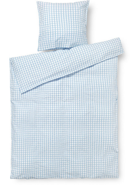 Juna - Baek&Bolge Bed Linen 140x200 cm - Blue & White