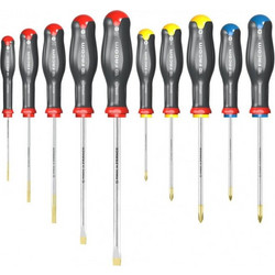FACOM ATW.J10PB Σετ Κατσαβίδια 10 Τεμ PZ/PH/Ισια