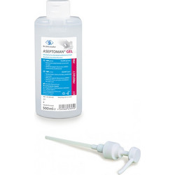 Dr. Schumacher Aseptoman Gel Protect Pump Αντισηπτικό Gel Χεριών με Αντλία 500ml