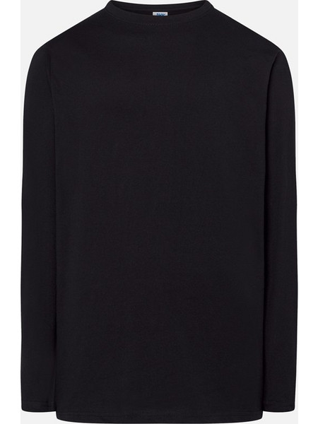 Μακρυμάνικη μπλούζα JHK μονόχρωμη 4XL - 5XL - Μπλε Σκούρο