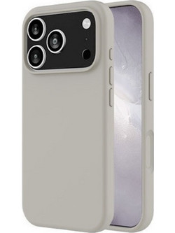 Θήκη Rubber Ενισχυμένης Σιλικόνης για iPhone 17 Pro Γκρί