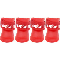 Nunbell Dog Αδιάβροχα Παπουτσάκια Σκύλου - Small- Σετ 4 Τεμαχίων Κόκκινο 33698