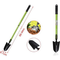Φτυάρι Χειρός Με Τηλεσκοπική Λαβή 66-94cm KMT Tools 8435674821231 - ΜΑΥΡΟ