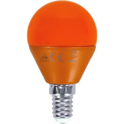 Λάμπα LED G45 E14 4W σε Πορτοκαλί Χρώμα Aigostar