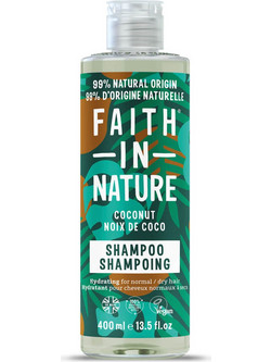 Faith In Nature Coconut Φυτικό Σαμπουάν για Ξηρά Μαλλιά 400ml